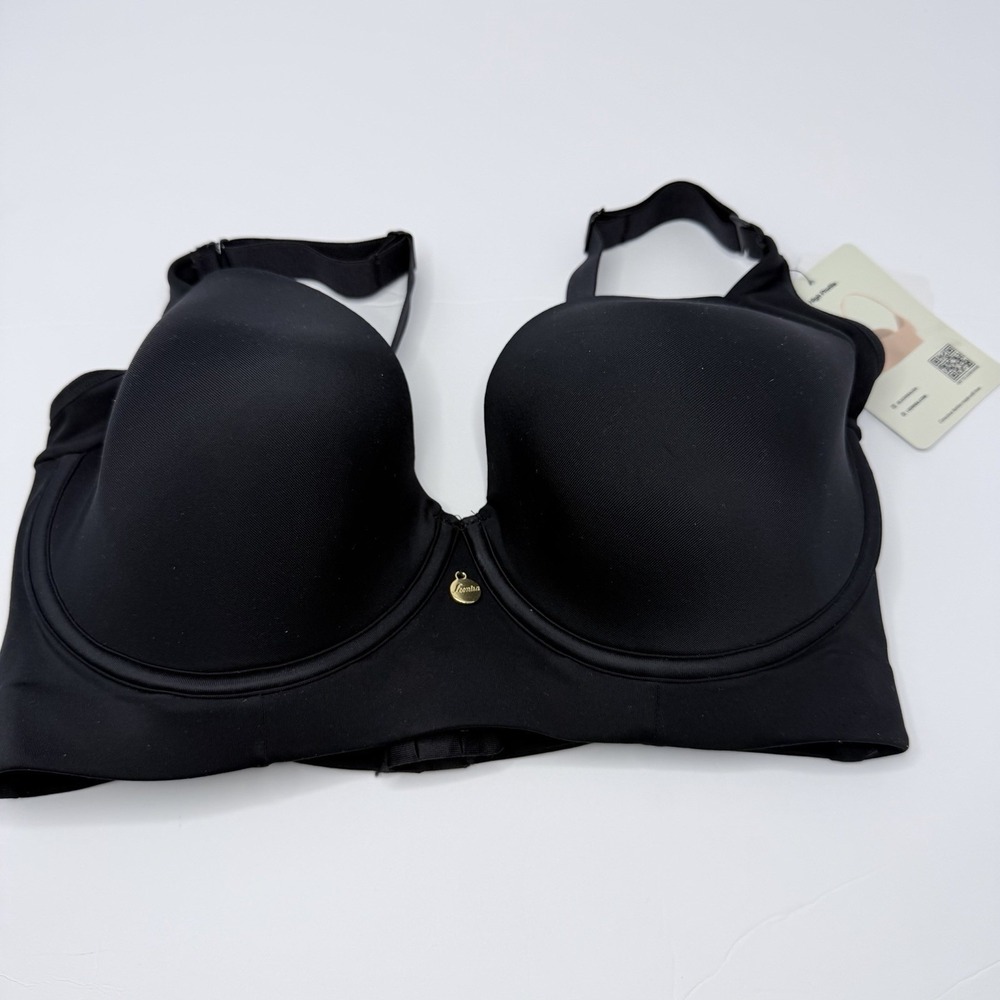 NWT Leonisa 36DD Black Back Smoothing Soft Full Coverage Cup Bra